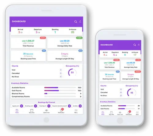HOTEL PMS MOBILE APP